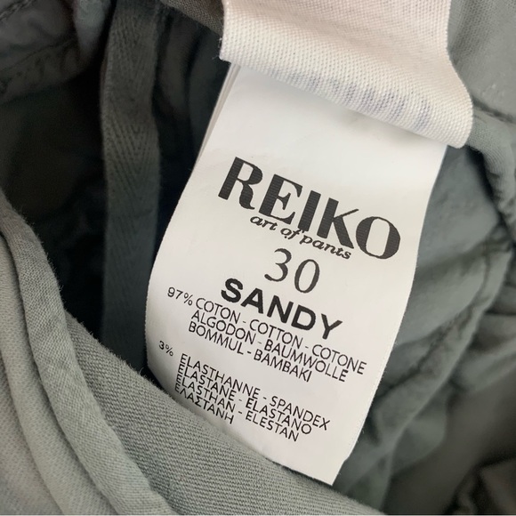 Reiko Sandy Straight Leg Chino Trouser Pants 30 - Picture 9 of 9